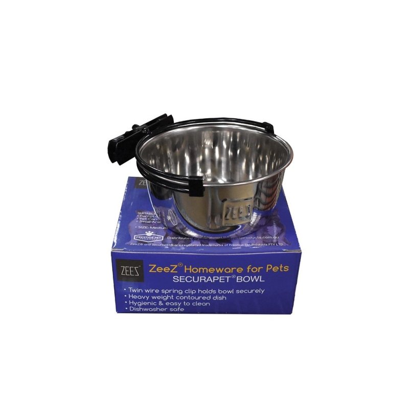 Zeez Securapet Stainless Steel Bowl
