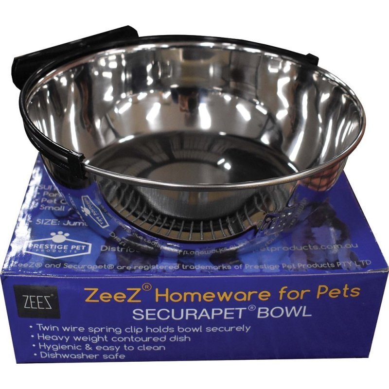 Zeez Securapet Stainless Steel Bowl