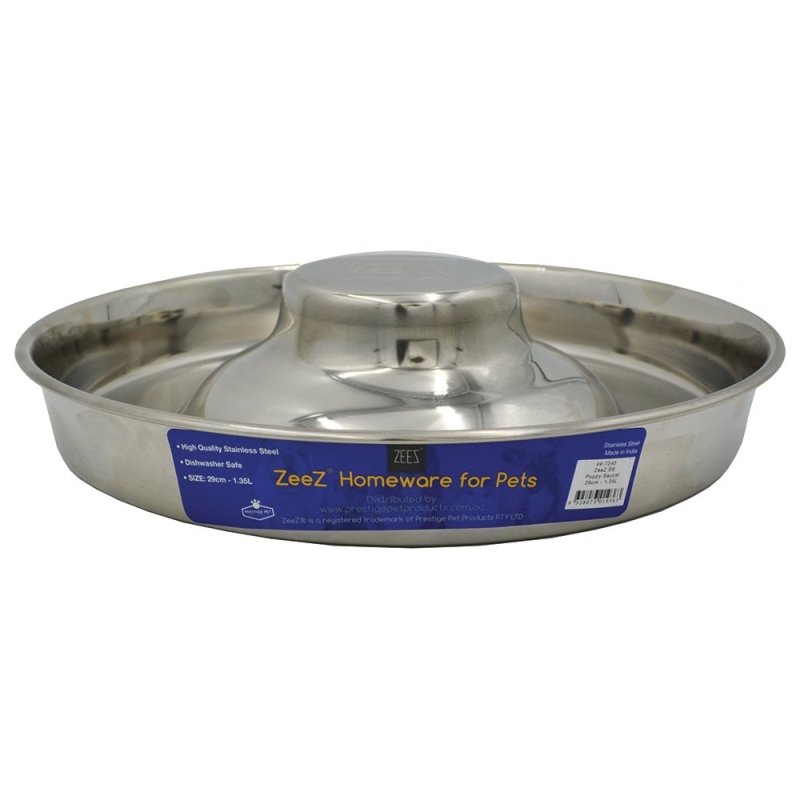 Zeez Stainless Steel Puppy Saucer