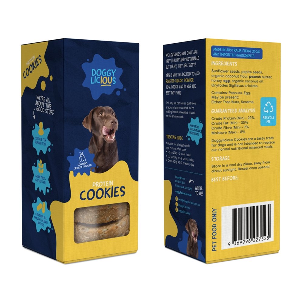 Doggylicious Protein Cookies 180g