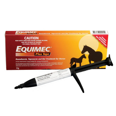 Equimec Plus Tape Worm Paste - Just For Pets Australia
