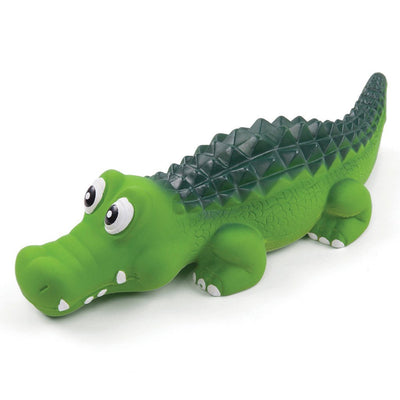 Kazoo Latex Toys Large Crocodile - Just For Pets Australia