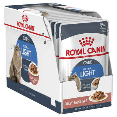 Royal Canin Ultra Light Care Gravy, 12x85g - Just For Pets Australia