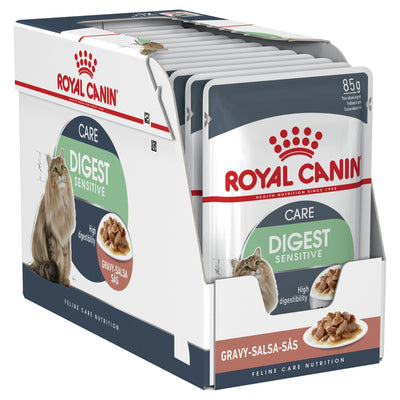 Royal Canin Digest Sensitive Gravy, 12x85g - Just For Pets Australia