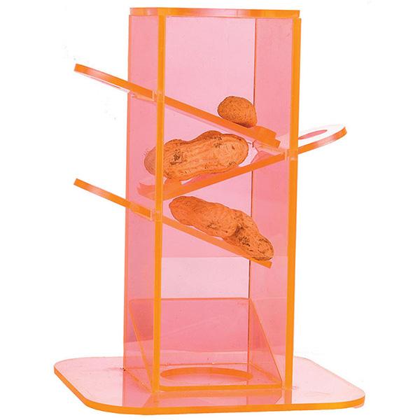 Feathered Friends Parrot Plunk Toy - 12x12x16.3cm