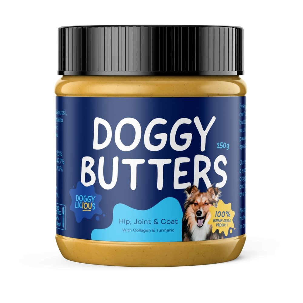Doggylicious Hip, Joint and Coat Doggy Butter 250g