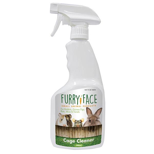 Furry Face Small Animal Cage Cleaner 500ml