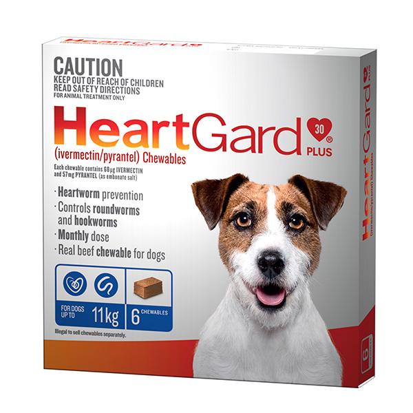 Heartgard Plus Small Dog  6 Pack
