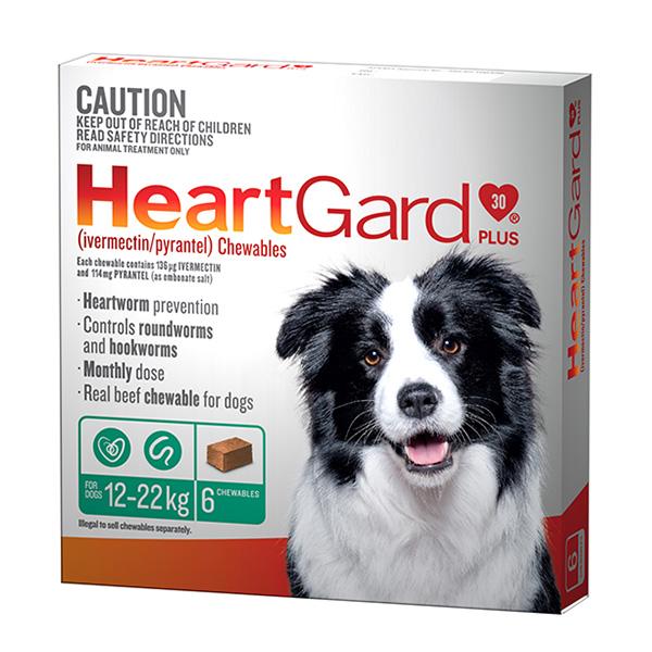 Heartgard Plus Medium Dog 12-22kg 6 Pack