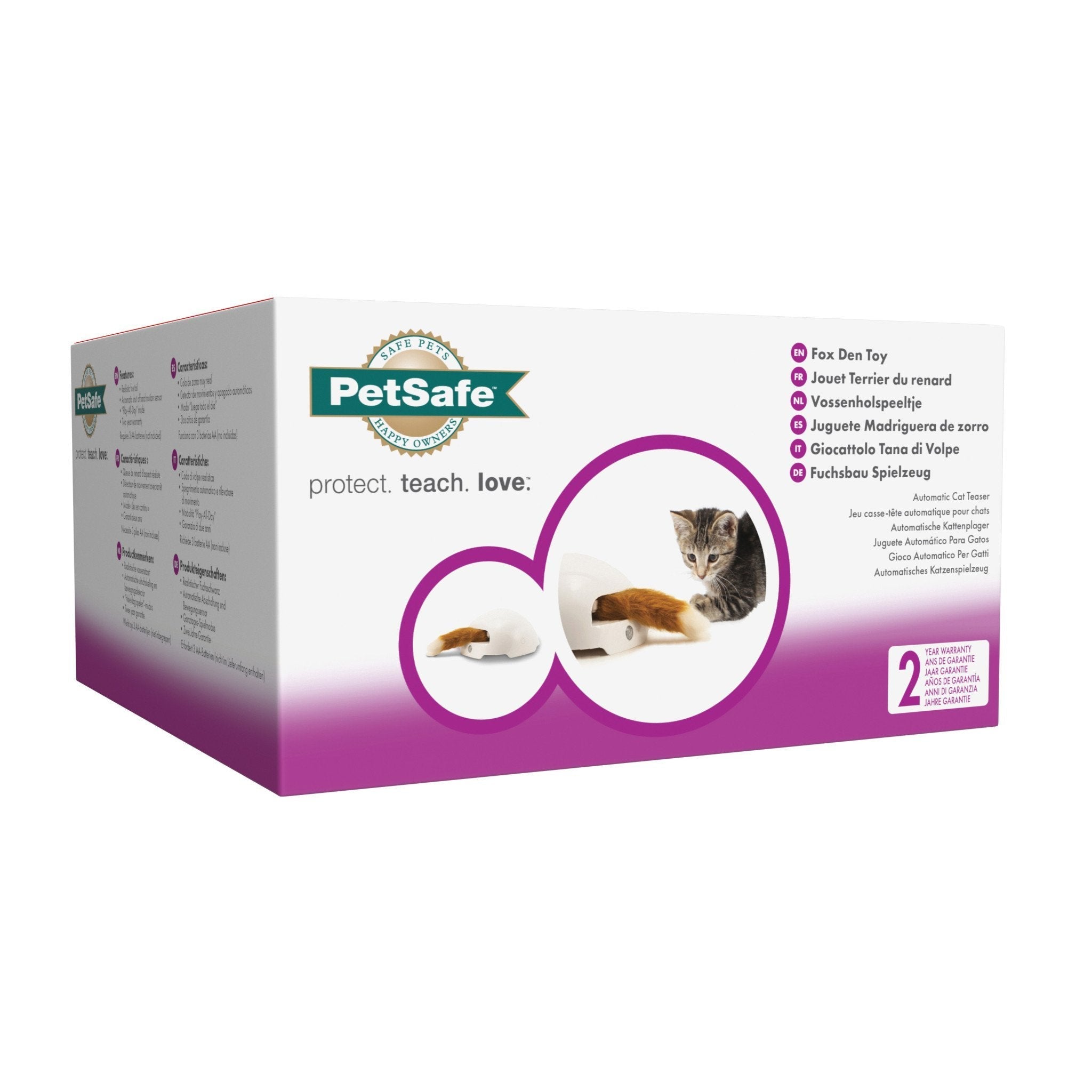 PetSafe® Frolicat® Fox Den Toy Automatic Cat Teaser