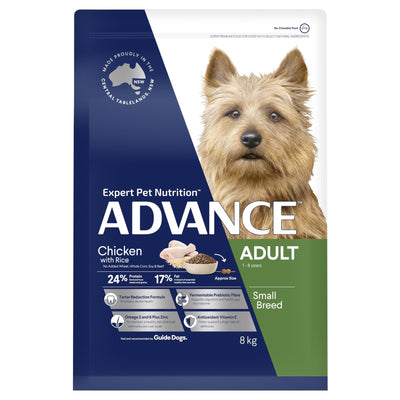 ADVANCE Small Adult Dry Dog Food Chicken with Rice - Just For Pets Australia