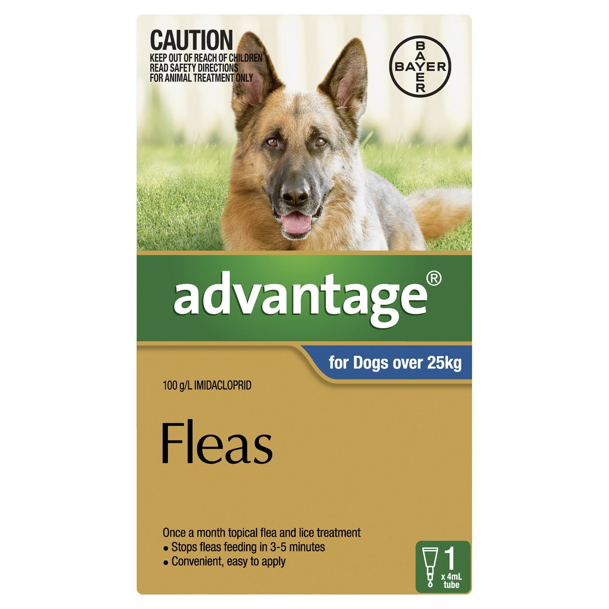 Advantage Fleas For Dogs Over 25kg