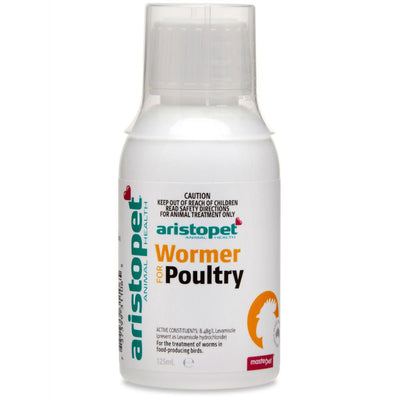 Aristopet Poultry Wormer 125ml - Just For Pets Australia