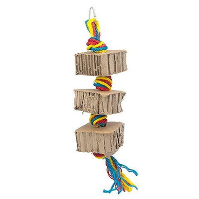 Bainbridge Shredz Cardboard Tower Bird Toy - Just For Pets Australia