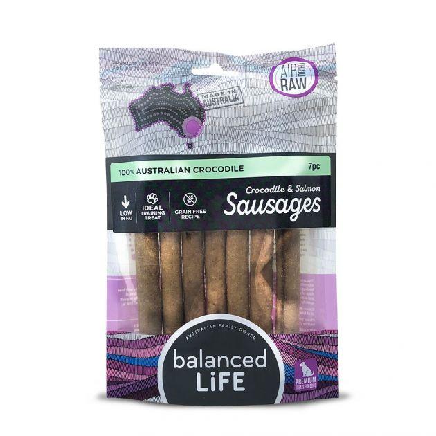 Balanced Life Crocodile Sausage Dog Treat 7 Pack