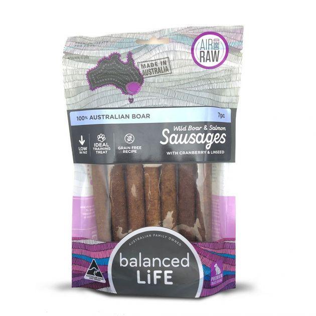 Balanced Life Wild Boar Gourmet Sausage Dog Treat 7 Pack
