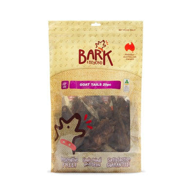 Bark and Beyond GOAT TAILS 20pc - Just For Pets Australia