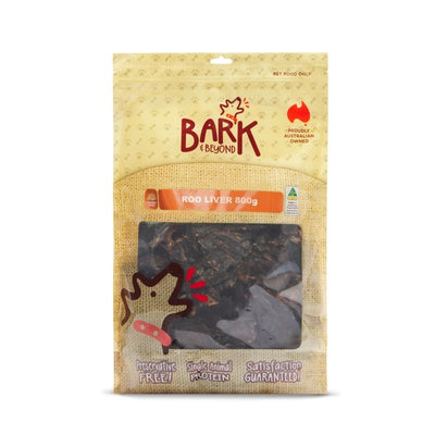 Bark and Beyond ROO LIVER 800G - Just For Pets Australia
