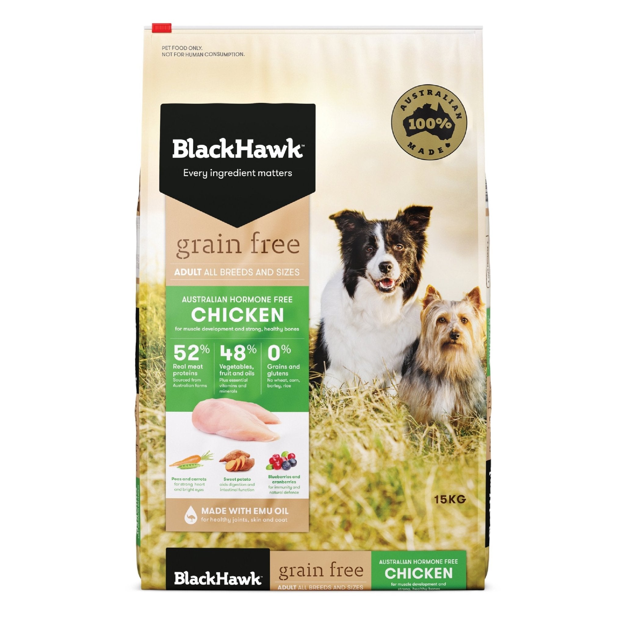 Black Hawk Grain Free Adult Chicken Dry Dog Food