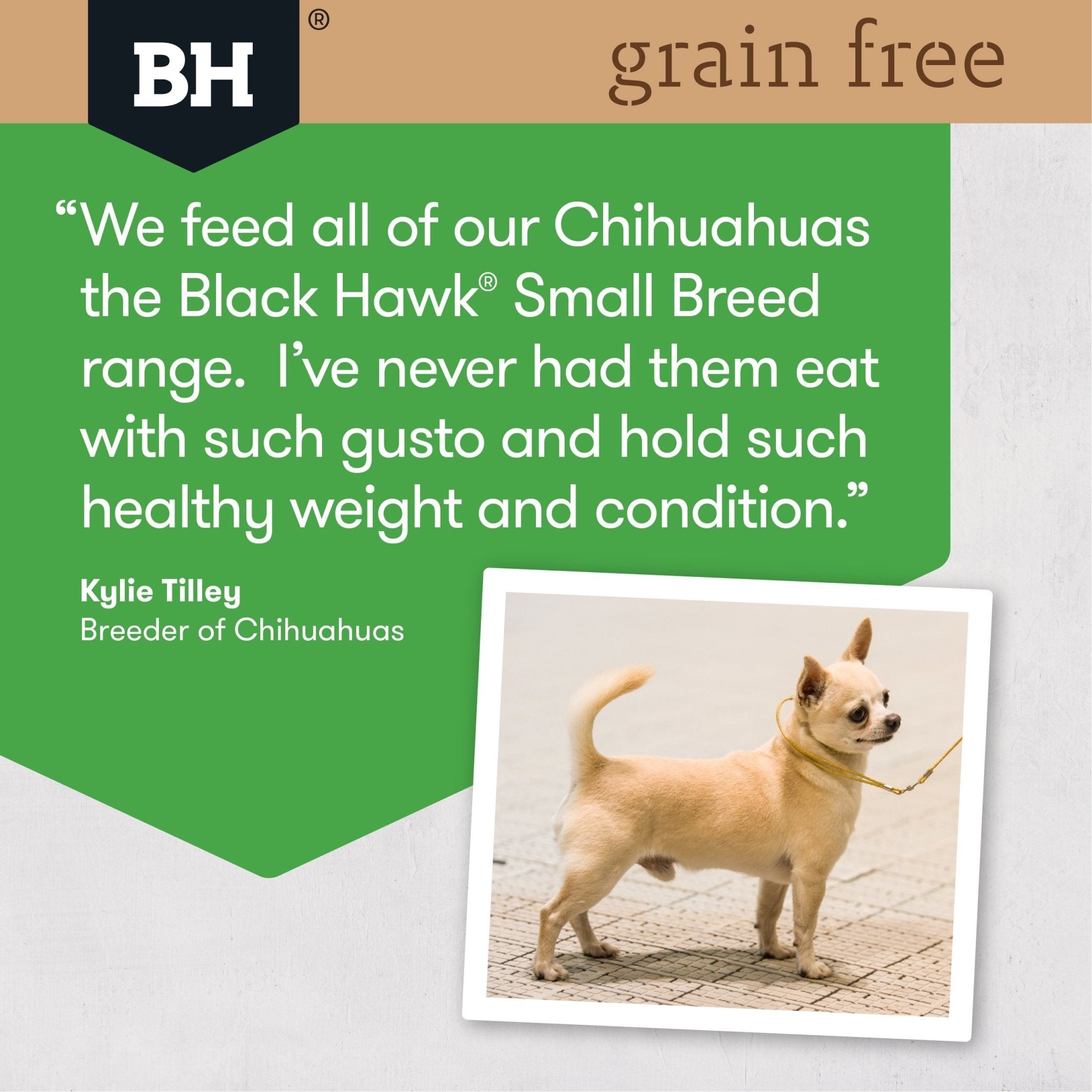 Black Hawk Grain Free Adult Small Breed Chicken Dry Dog Food