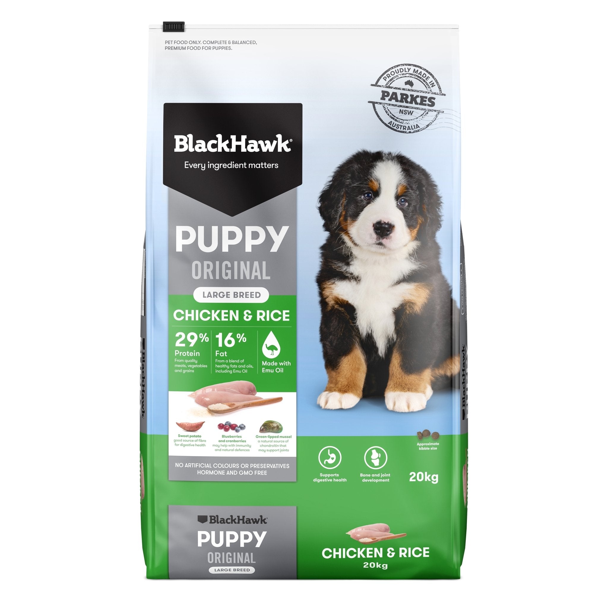 Black Hawk Original Chicken & Rice Large Breed Puppy