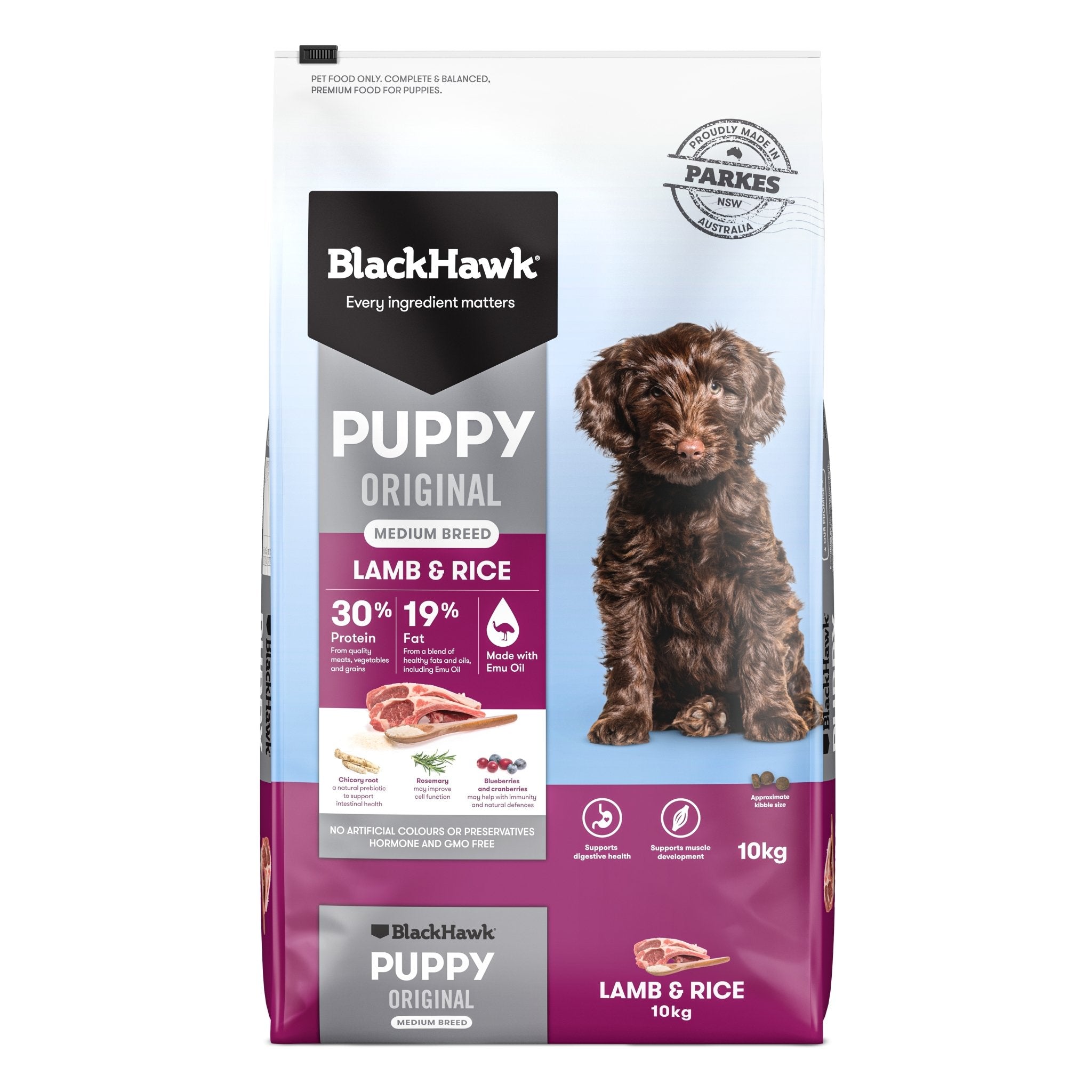 Black Hawk Original Lamb & Rice Medium Breed Puppy