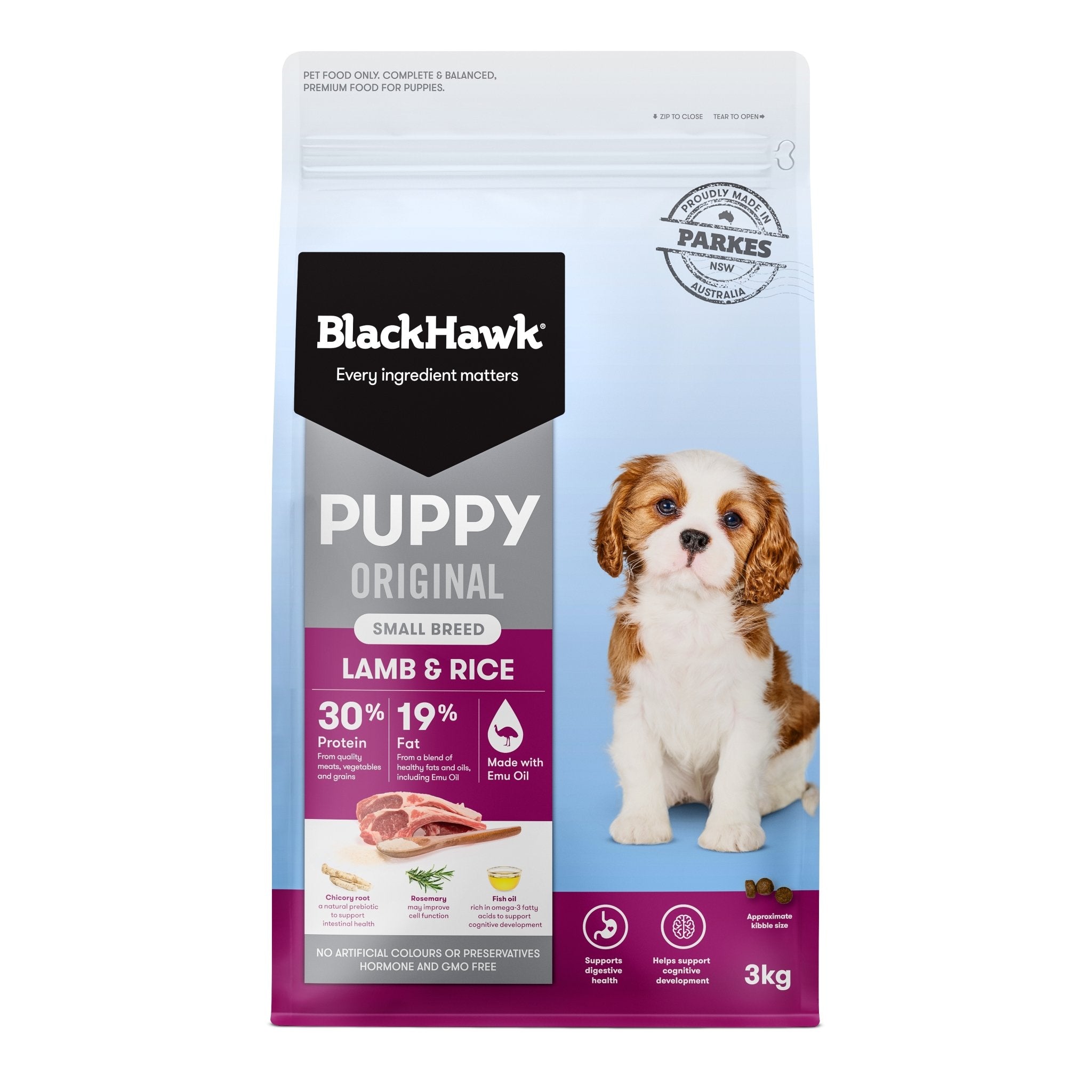 Black Hawk Original Lamb & Rice Small Breed Puppy