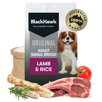 Black Hawk Original Small Breed Adult Lamb & Rice - Just For Pets Australia