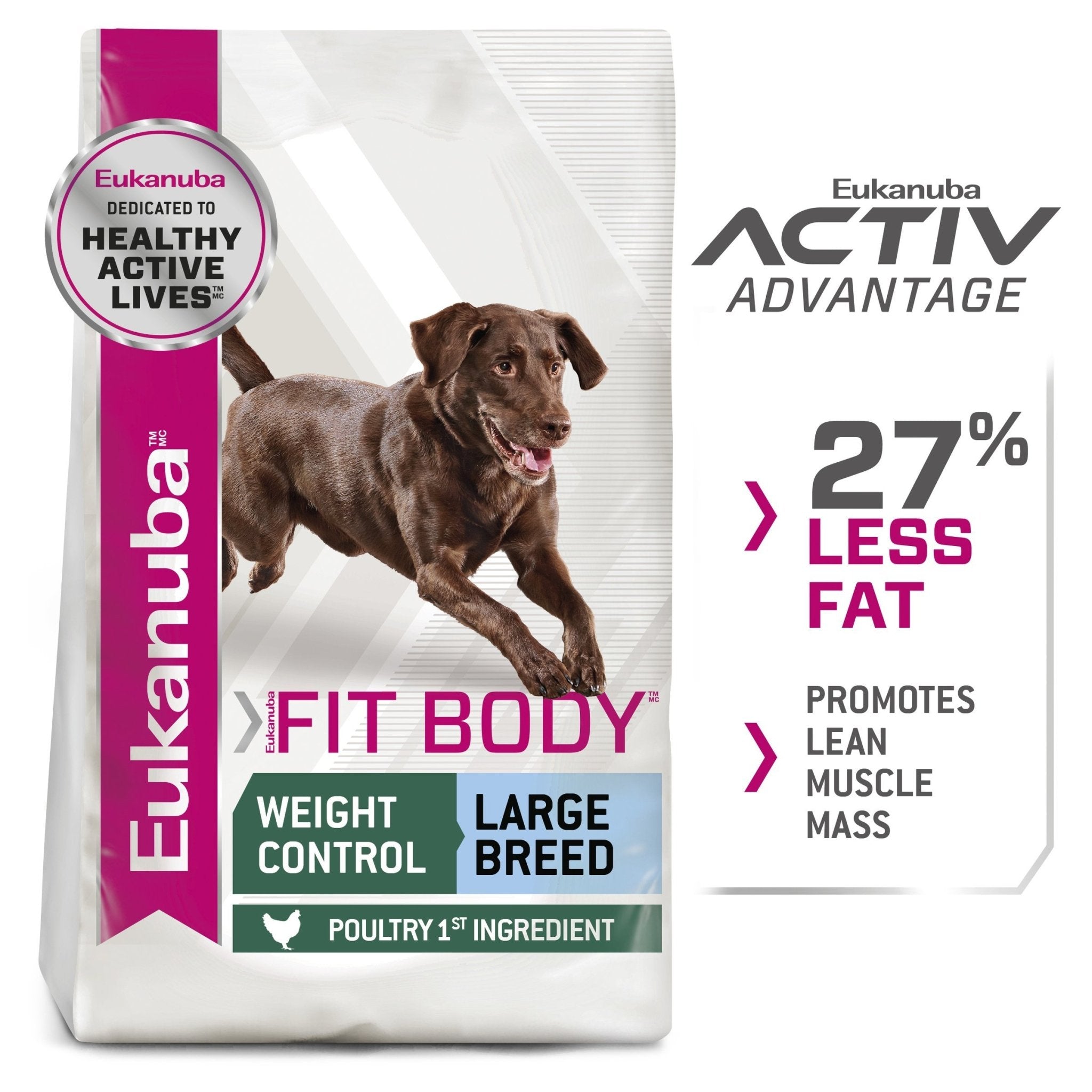 Eukanuba™ Fit Body Large Breed Dry Dog Food 14kg