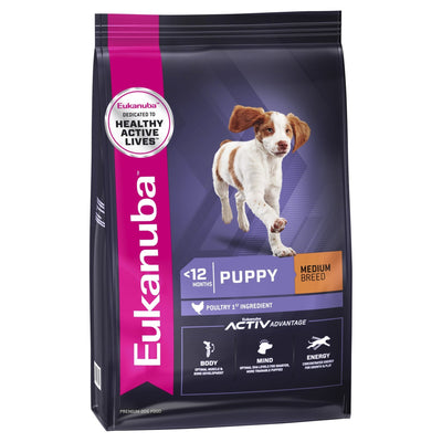 Eukanuba™ Puppy Medium Breed Dry Dog Food 15kg - Just For Pets Australia