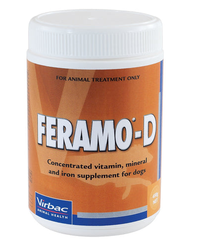 FERAMO -D vitamin and mineral supplement for dogs - Just For Pets Australia