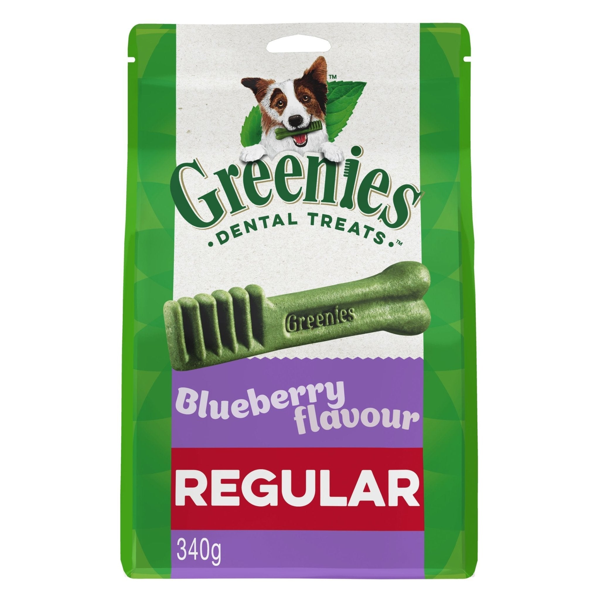 GREENIES™ Blueberry Regular Dental Dog Treat 12 pack 340g