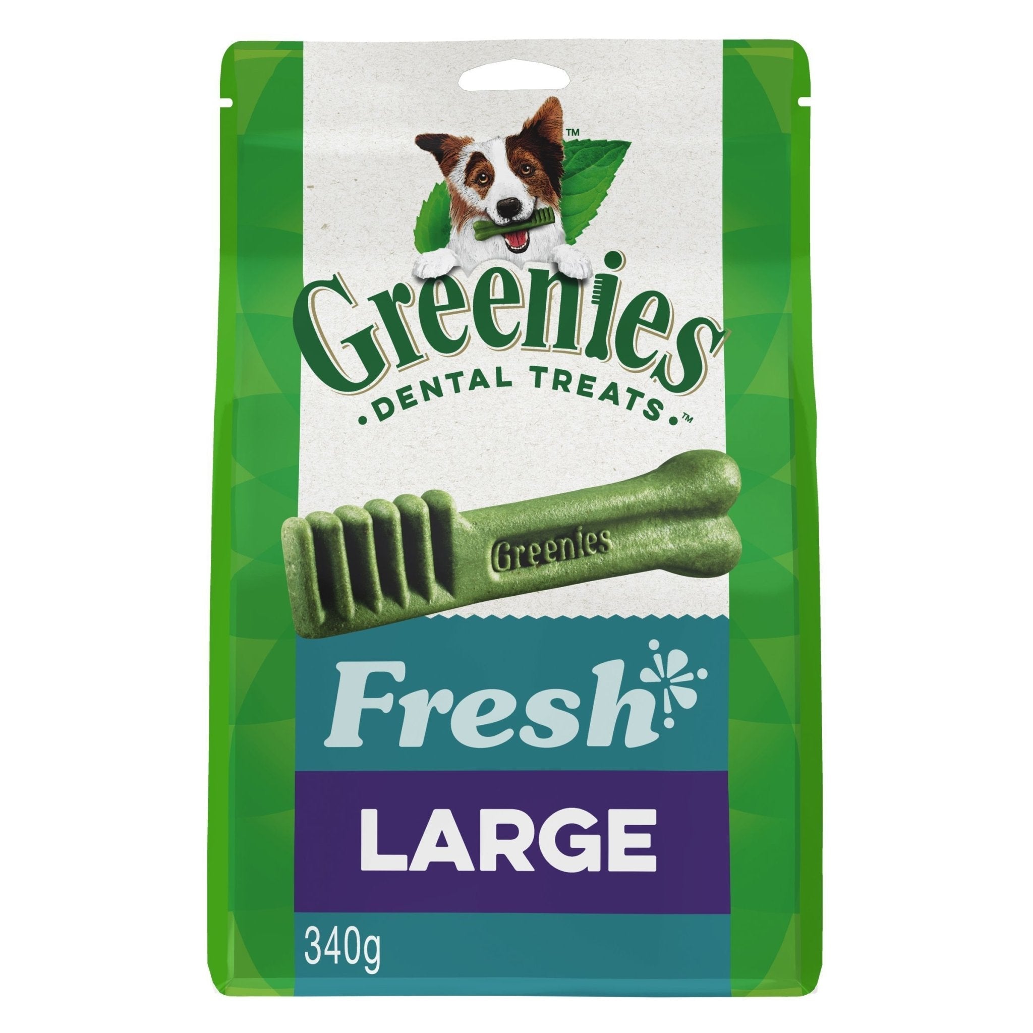 GREENIES™ Fresh Large Dental Dog Treat 8 Pack 340g