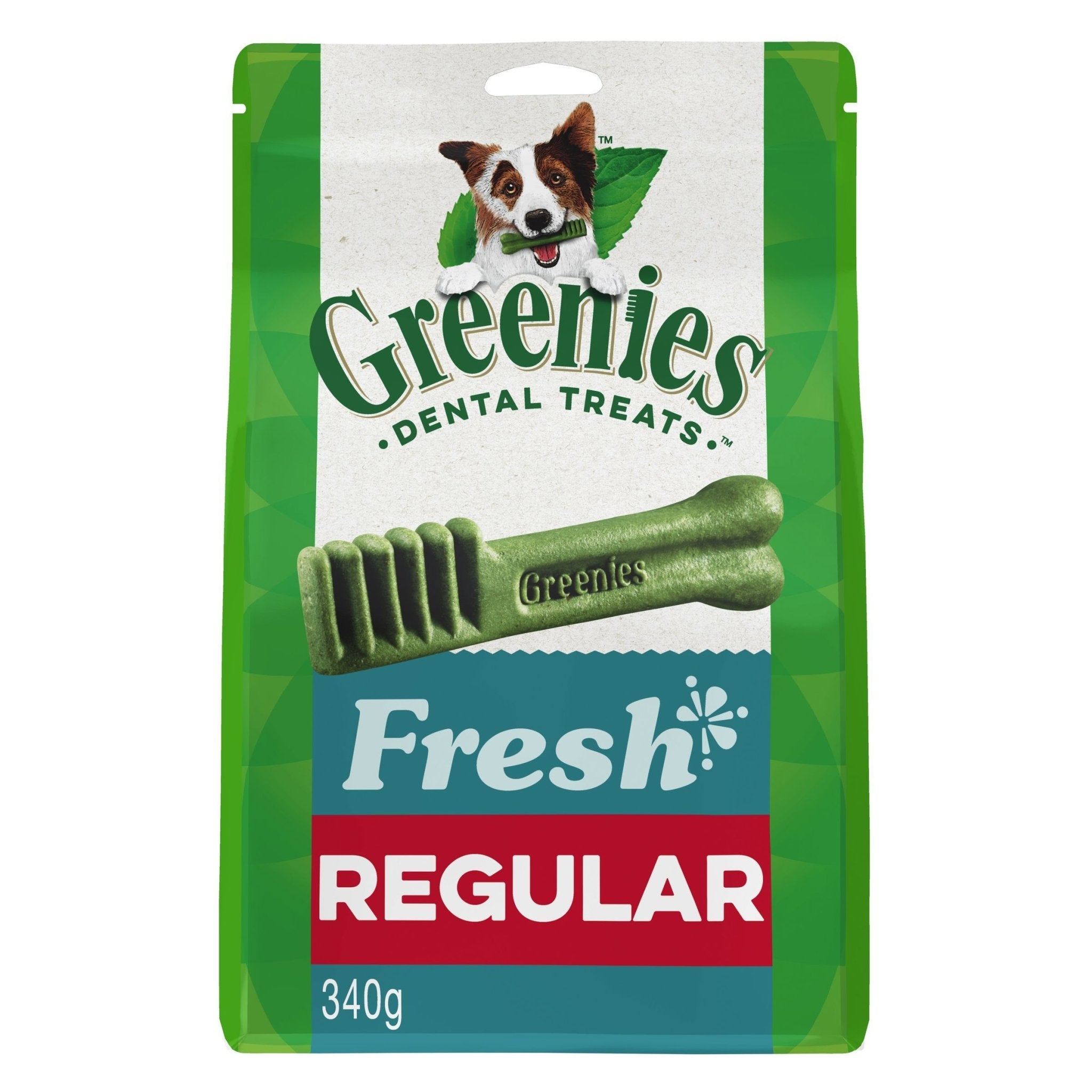 GREENIES™ Fresh Regular Dental Dog Treat 12 pack 340g