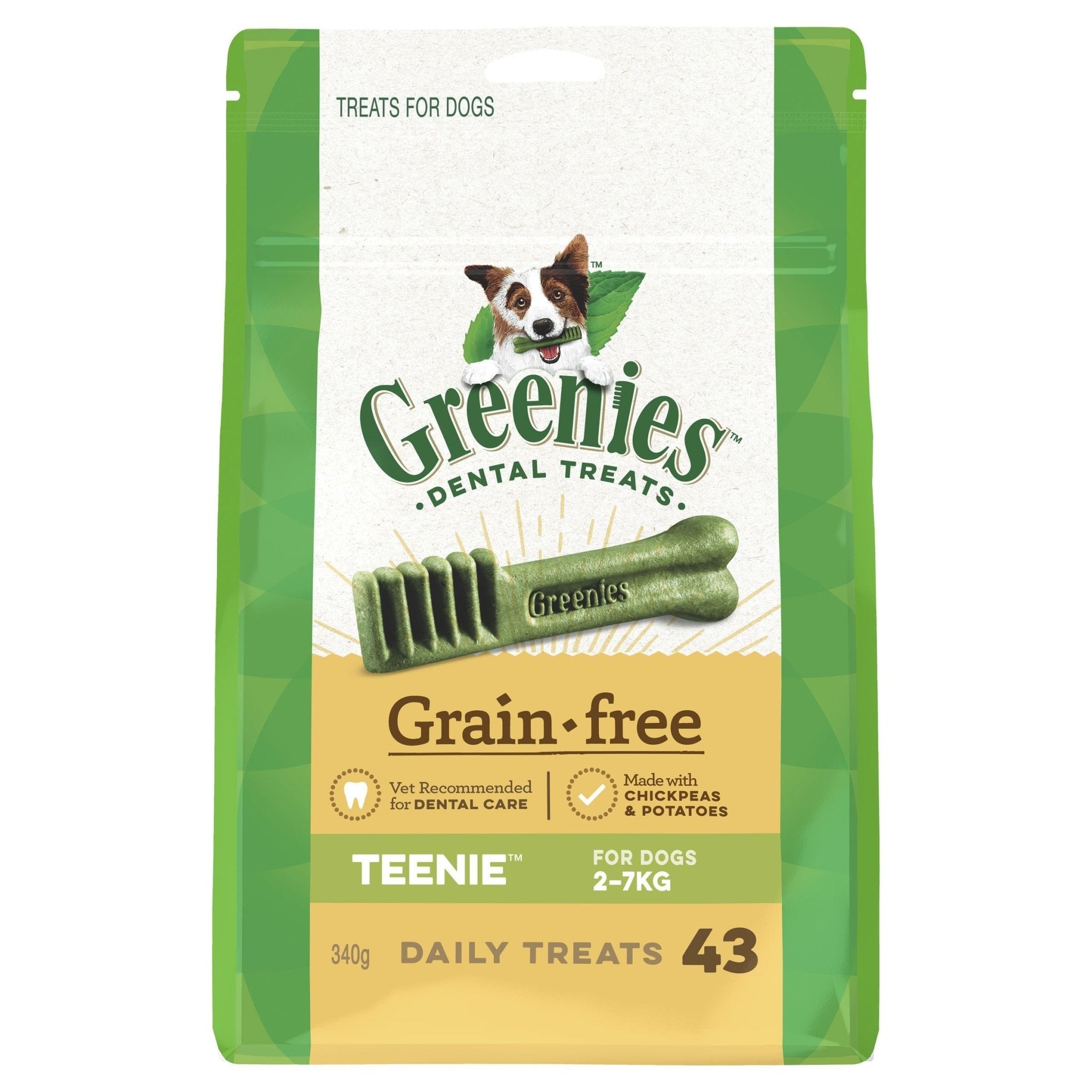 GREENIES™ Grain Free TEENIE™ Dental Dog Treat 43 pack 340g