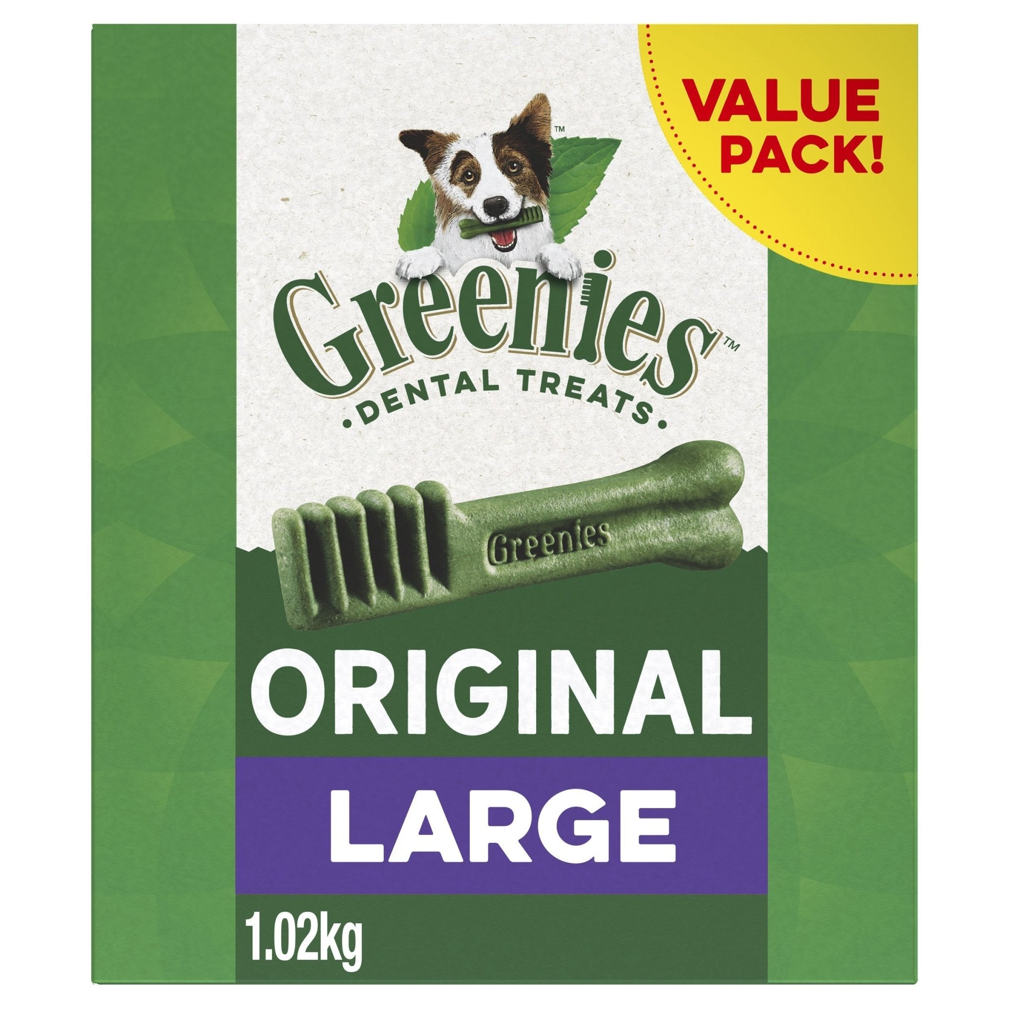 GREENIES™ Original Large Dental Dog Treat 24 Value Pack 1.02kg