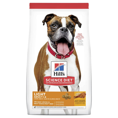 Hill's Science Diet Adult Light Dry Dog Food - Just For Pets Australia