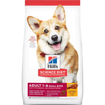 Hill's Science Diet Adult Small Bites Dry Dog Food - Just For Pets Australia
