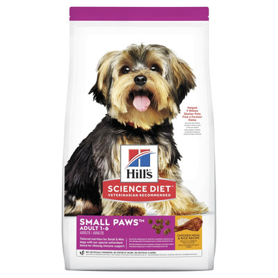 Hill's Science Diet Adult Small Paws Dry Dog Food 1.5kg - Just For Pets Australia