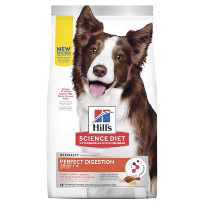 Hill's Science Diet Perfect Digestion Adult Dry Dog Food - Just For Pets Australia