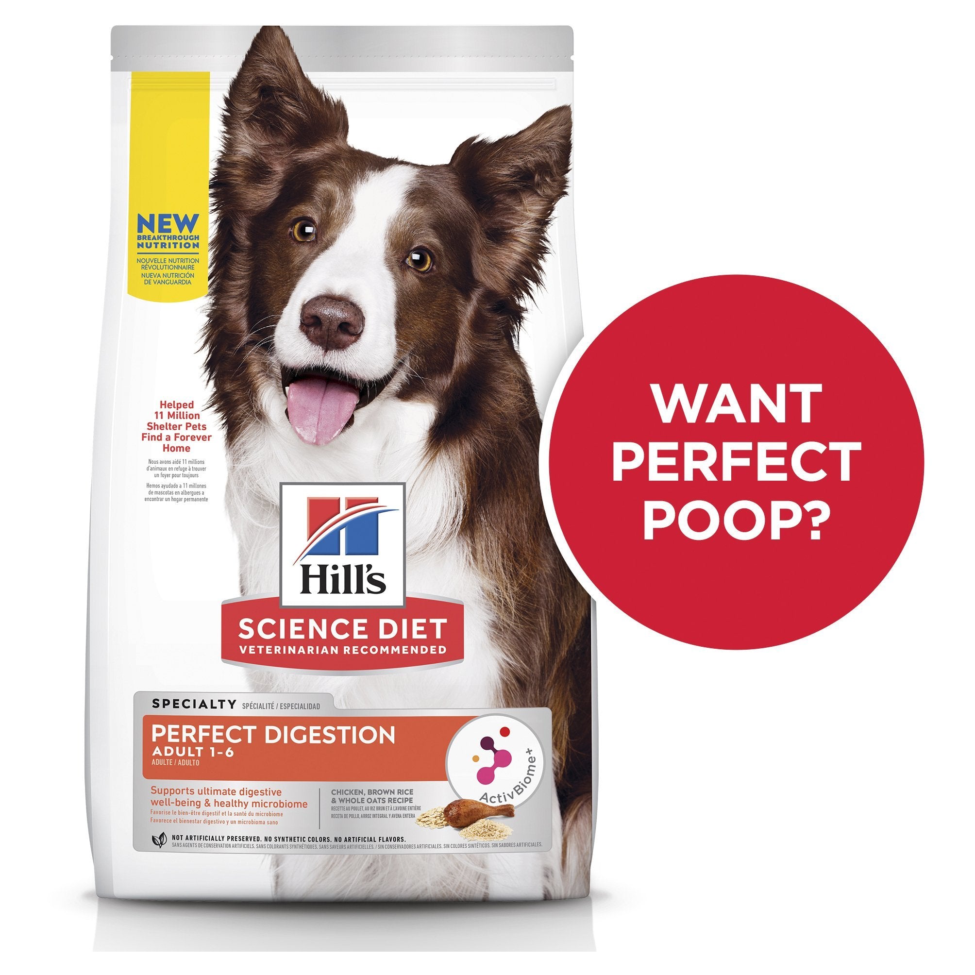 Hill's Science Diet Perfect Digestion Adult Dry Dog Food