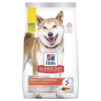 Hill's Science Diet Perfect Digestion Adult Small Bites Dry Dog Food - Just For Pets Australia