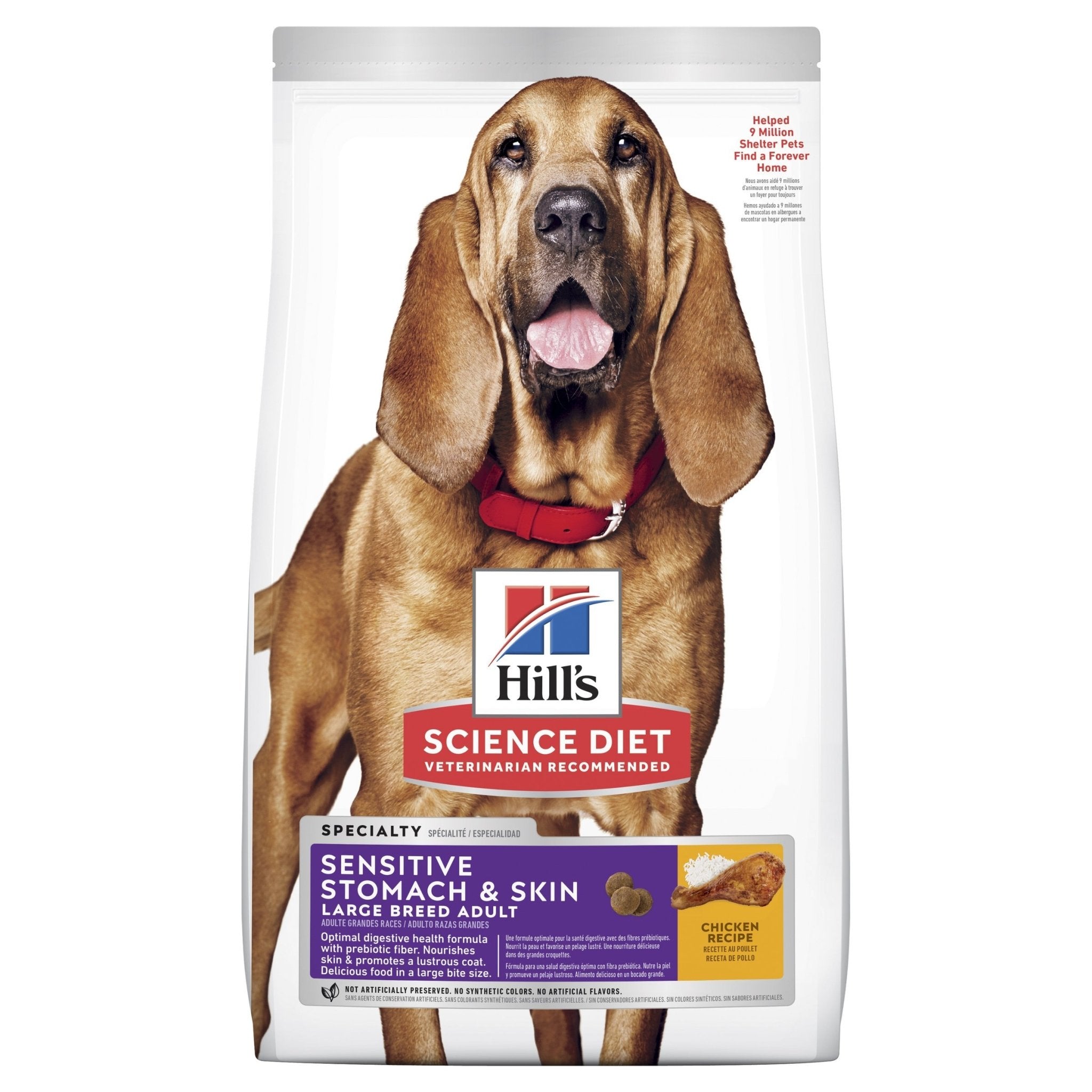 Hill's Science Diet Sensitive Stomach & Skin Adult Large Breed Dry Dog Food 13.6kg