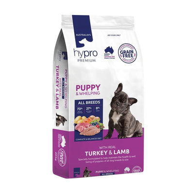 Hypro Premium Grain Free Turkey & Lamb Puppy 20kg - Just For Pets Australia