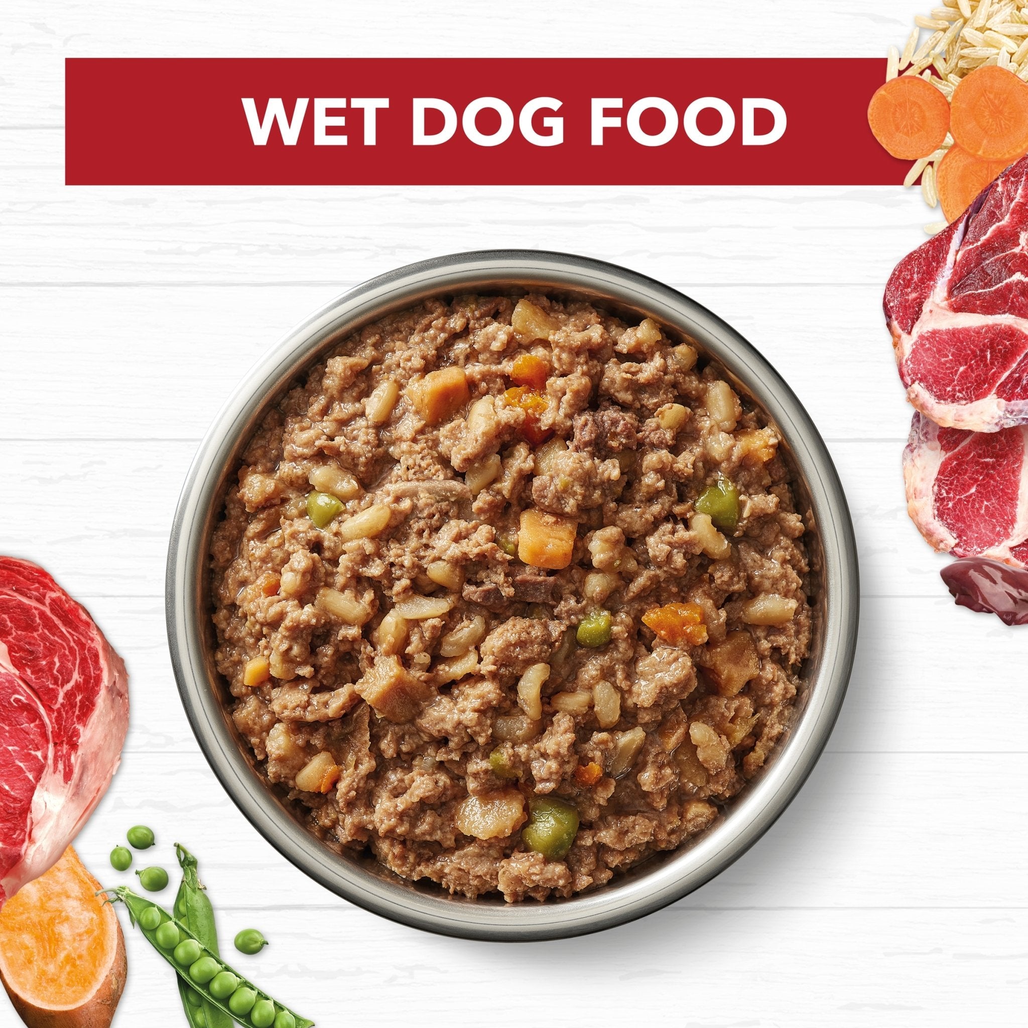 Ivory Coat Beef & Brown Rice Loaf Wet Dog Food 12x400g