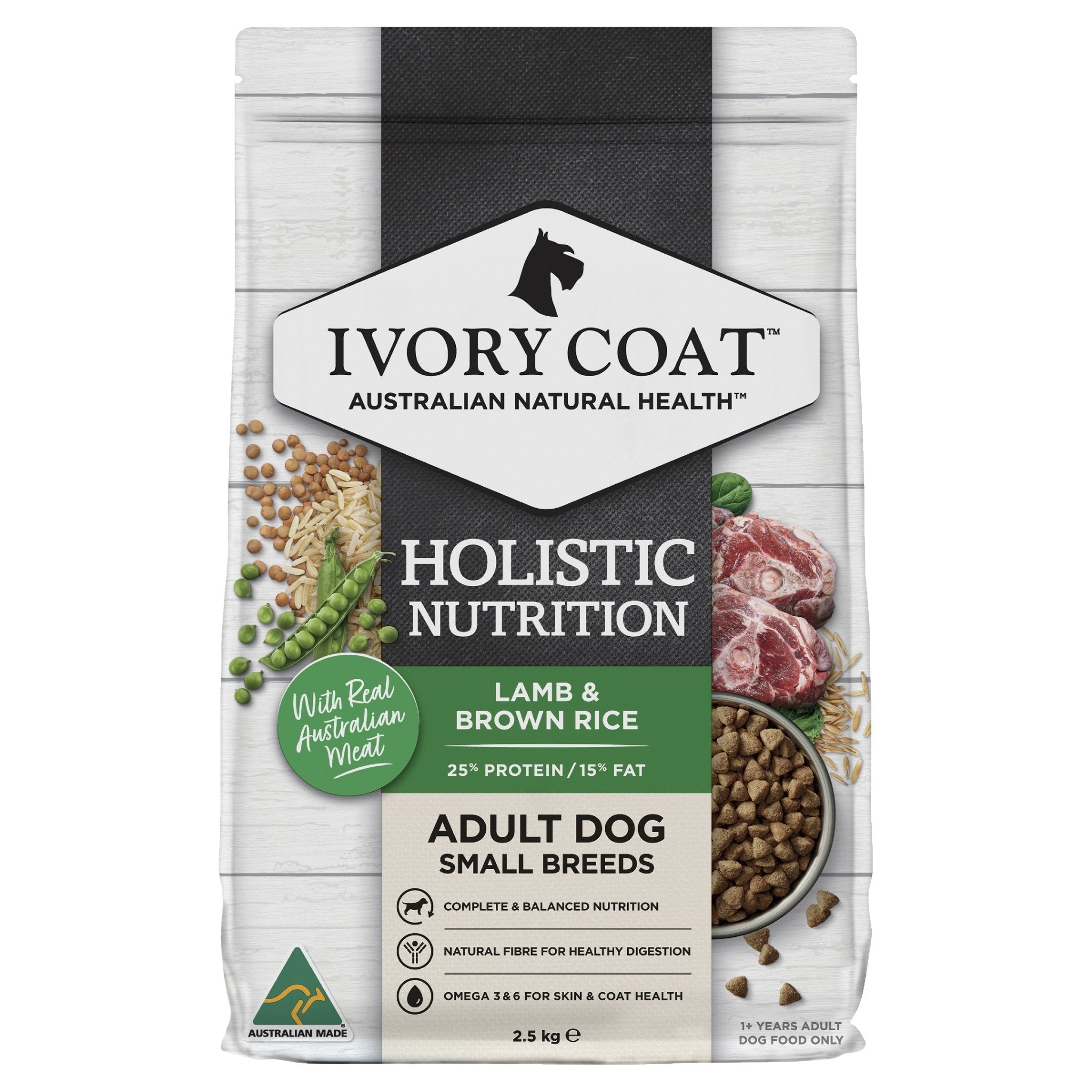 Ivory Coat Lamb and Brown Rice Dry Dog Food