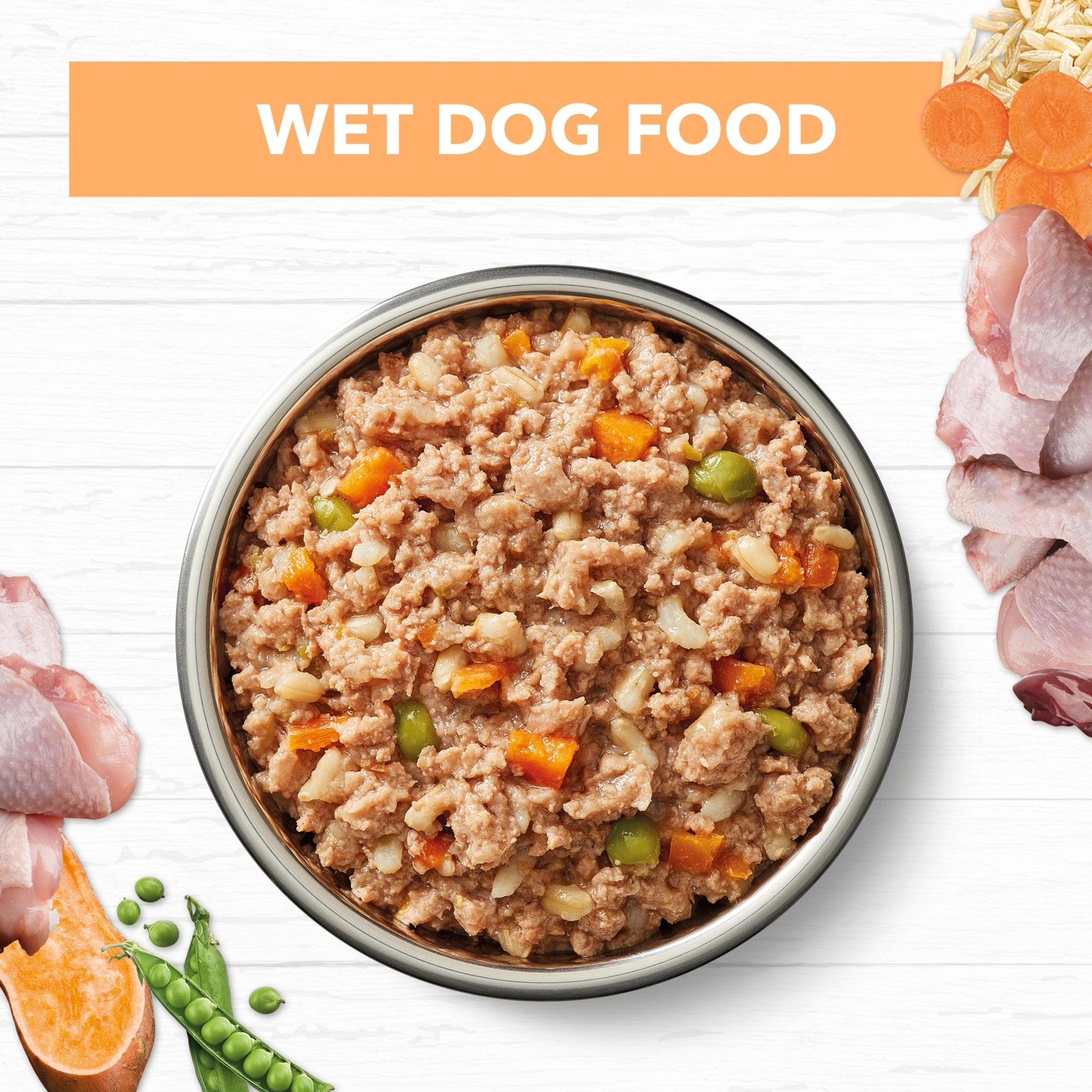 Ivory Coat Puppy Chicken & Brown Rice Loaf Wet Dog Food 12x400g