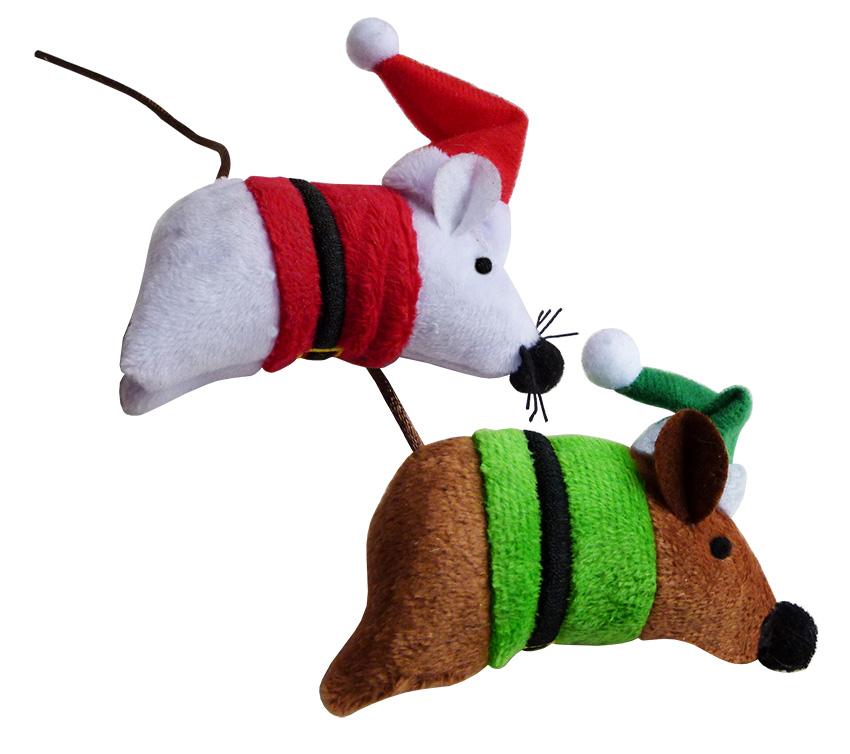 K9 Homes Costume Christmas Mice 2pk