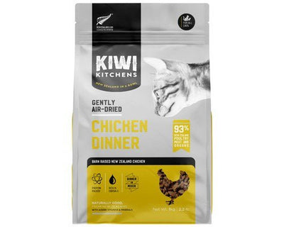 KIWI KITCHENS AIR DRIED CHICKEN CAT DINNER - Just For Pets Australia
