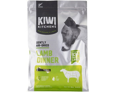 KIWI KITCHENS AIR DRIED LAMB DOG DINNER - Just For Pets Australia